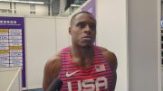 Christian Coleman Gets Through First Round At World Indoors, Talks Possible Track League