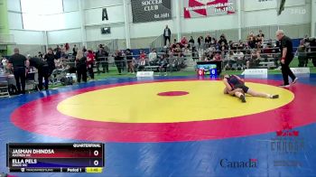 65kg Quarterfinal - Jasman Dhindsa, Matmen WC vs Ella Pels, Dinos WC