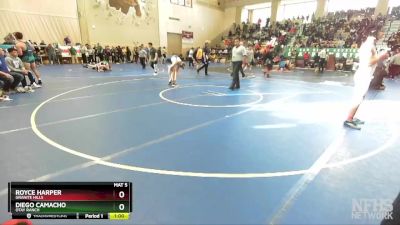 184 Boys Cons. Round 3 - Royce Harper, Granite Hills vs Diego Camacho, Otay Ranch