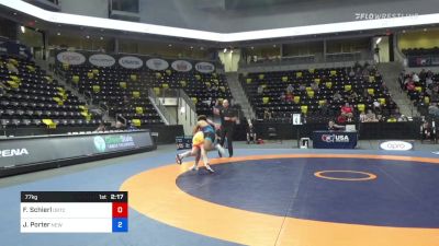 77 kg Consolation - Fritz Schierl, ORTC/TMWC vs Jesse Porter, New York Athletic Club