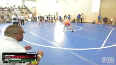 122 Boys Cons. Round 4 - Aaron Ruiz, Valhalla vs Justin Bernardo, Hilltop