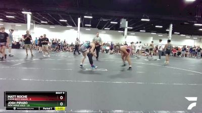 132 lbs Round 3 (6 Team) - Josh Piparo, Iron Horse Gold vs Matt Roche, Flickr Boyz Eagles