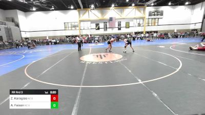 157C lbs Rr Rnd 3 - Zach Karagias, NC State vs Aaron Faison, NC State