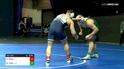 285 lbs Round Of 16 - Connor Tolley, Chattanooga vs Matt Voss, George Mason