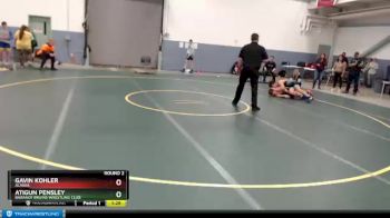 145 lbs Round 2 - Gavin Kohler, Alaska vs Atigun Pensley, BARANOF BRUINS WRESTLING CLUB