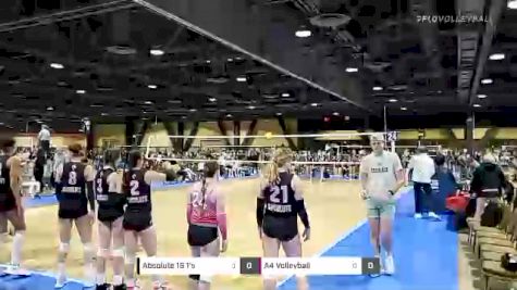 Absolute 16 1's vs A4 Volleyball - 2022 JVA West Coast Cup presented by Nike