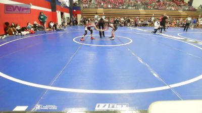 76 lbs Rr Rnd 1 - Jacob Gwin, Coweta Tiger Wrestling vs Ezra Gibson, Owasso Takedown Club