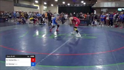 74 kg Cons 16 #2 - Brian Vutianitis, Vision Wrestling Club vs Derek Gilcher, Indiana RTC