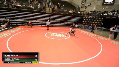 147 lbs Cons. Round 4 - Blake Ziesler, Park City vs Hyrum Dutson, Mountain View