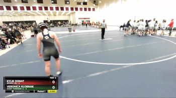 138 lbs Semis & 1st Wrestleback (8 Team) - Kylie Donat, Bemidji, MN vs Veronica Klobnak, Joliet Township, IL