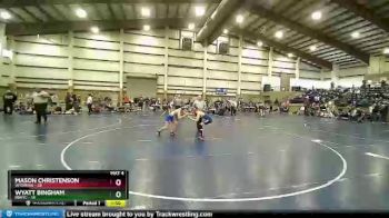 119 lbs Round 2 (4 Team) - Wyatt Bingham, INWTC vs Mason Christenson, Wyoming