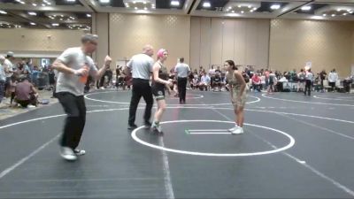 116 lbs Round Of 32 - Aubree Ramirez, Lawc vs Hailey Worden, Gold Rush Wr Acd