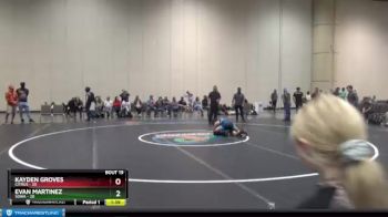 116 lbs 2nd Wrestleback (16 Team) - Kayden Groves, Citrus vs Evan Martinez, SOWA
