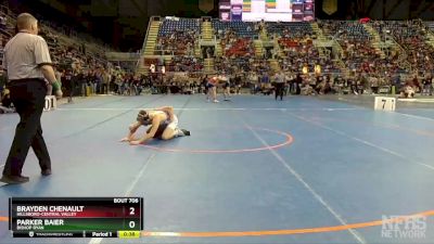 152 lbs Cons. Round 1 - Parker Baier, Bishop Ryan vs Brayden Chenault, Hillsboro-Central Valley