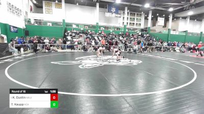 138 lbs Round Of 16 - Kaden Dustin, Noble vs Trey Kaupp, New Canaan