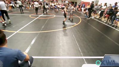 80 lbs Quarterfinal - Camden Brackett, Dark Cloud Wrestling Club vs Giovanni Ramos, Team Tulsa Wrestling Club