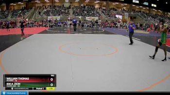 162 lbs Placement (4 Team) - William Thomas, McNary vs Idica Zion, Cleveland
