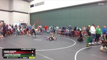 61 lbs Cons. Semi - Christian Masters, Summerville Takedown Club vs Quinn Martin, Columbia Knights