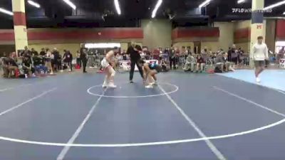 59 kg Quarterfinal - SaVannah Cosme, Sunkist Kids Wrestling Club vs Lana Perez, Hawaii