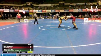 197 lbs Finals (2 Team) - Jake Lucas, United States Naval Academy vs Seth Seago, Oklahoma