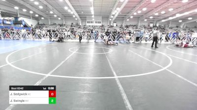 113 lbs Consi Of 32 #2 - Jekai Sedgwick, NC vs Jackson Swingle, WV