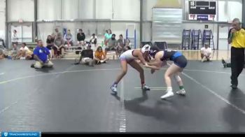 98 lbs Round 3 (6 Team) - Rain Scott, American Gladiators-Lady Saints vs Lilly Enos, Untouchables White