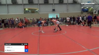 86 kg Round Of 64 - Tyler Love, Cavalier Wrestling Club vs Keegan Moore, Panther Wrestling Club RTC