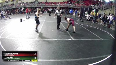 130 lbs Cons. Round 3 - Cooper Jacob, Neligh-Oakdale vs Ty Wood, WWC Predator Wrestling