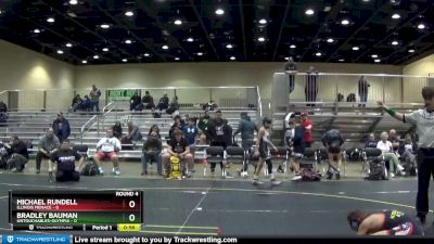 80 lbs Round 4 (6 Team) - Bradley Bauman, Untouchables-Olympia vs Michael Rundell, Illinois Menace