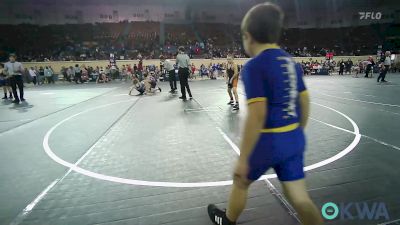 85 lbs Consi Of 8 #1 - Jacob Wassenberg, Sallisaw Takedown Club vs Ayden Barney, Piedmont