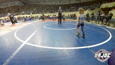 43 lbs Round Of 16 - Israel Jimenez, Grindhouse vs Nolan Ortiz, Lions Wrestling Academy