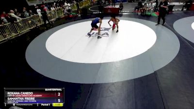 150 lbs Champ. Round 2 - Nathan Wightman, California vs Sebastian Garcia, Junipero Serra High School Wrestling