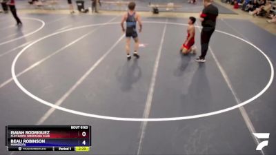 170 lbs Cons. Semi - Isaiah Rodriguez, Flat Earth Wrestling Club vs Beau Robinson, Minnesota