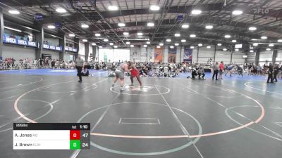 285 lbs Rr Rnd 2 - Ason Jones, Mayo Quanchi vs Justin Brown, Floyd Wrestling Club