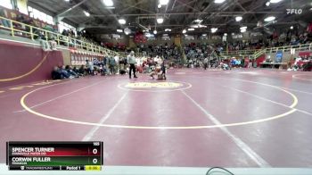 165 lbs Cons. Semi - Spencer Turner, Evansville Mater Dei vs Corwin Fuller, Franklin