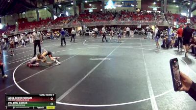 80 lbs Cons. Round 4 - Abel Christensen, Pioneer Wrestling Club vs Colton Asmus, Elkhorn Wrestling