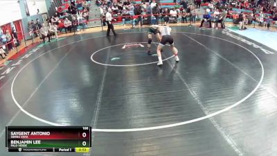 106 lbs Cons. Round 3 - Benjamin Lee, Palo Verde vs Saygent Antonio, Sierra Vista