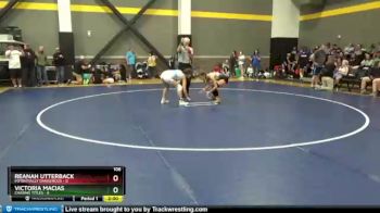 106 lbs Round 2 (4 Team) - Reanah Utterback, Potentially Dangerous vs Victoria Macias, Chasing Titles