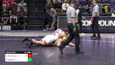 174 lbs Consi Of 8 #2 - Andrew Berreyesa, Cornell vs Riley Habisch, North Dakota St