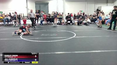 60 lbs Round 4 (6 Team) - Marley Dixon, Mat Assassins vs Ava Margolis, Finger Lakes Elite