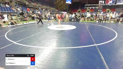 145 lbs Rnd Of 16 - Jairo Acuna, Indiana vs Nolan Fellers, Iowa