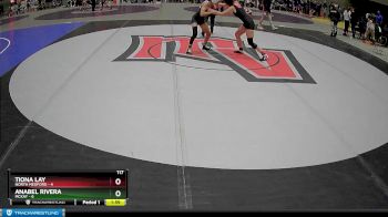 117 lbs Round 1 (4 Team) - Tiona Lay, North Medford vs Anabel Rivera, McKay