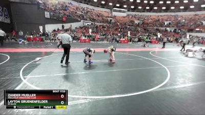 90 lbs Semifinal - Zander Mueller, Mollitium Wrestling Club vs Layton Gruenenfelder, RT Elite