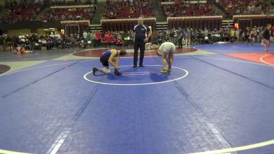 130 lbs Semifinal - Graylee Fox, Miles City Wrestling Club vs Brynn Brower, Heights Wrestling Club