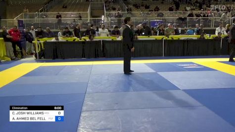 CALLUM JOSH WILLIAMS vs ADAM AHMED BEL FELLAH 2024 Pan Jiu Jitsu IBJJF Championship