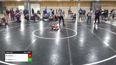 Final - Maverick Elliott, Milford vs Ephram Kazar, Danville