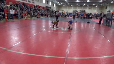 60 lbs Round 3 - Pryce Clark, MN Elite vs Gunner Peterson, STMA