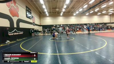 175C Round 2 - Daniel Dickson, Campbell County vs Trevor Eckhardt, Riverton