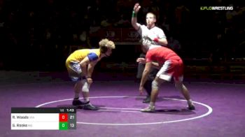 132 lbs Dual - Blake Mulkey vs Real Woods