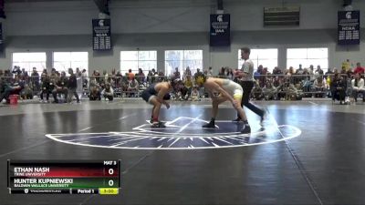 165 lbs Cons. Round 1 - Ethan Nash, Trine University vs Hunter Kupniewski, Baldwin Wallace University